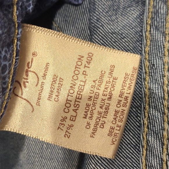 Paige Denim Laurel Canyon Boot Cut Jeans - Size 28 - Low Rise, Medium Wash, Blue - Picture 8 of 10